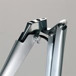 Luceplan Fortebraccio - dimbare tafel/bureaulamp ALUGRIJS