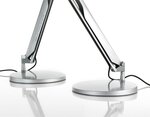 Luceplan Fortebraccio - dimbare tafel/bureaulamp ALUGRIJS