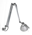 Luceplan Fortebraccio - dimbare tafel/bureaulamp ALUGRIJS