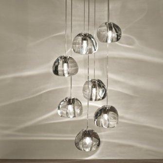 Terzani Mizu 7 light pendant