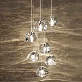 Terzani Mizu 7 light pendant