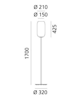 Artemide Gople Terra Copper - SHOWROOMMODEL 