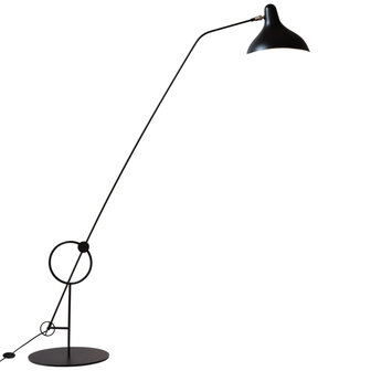 DCW-&Eacute;ditions Mantis BS8 - Floorlamp zwart