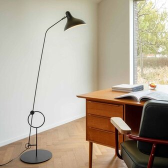 DCW-&Eacute;ditions Mantis BS8 - Floorlamp zwart