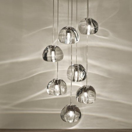 Terzani Mizu 7 light pendant