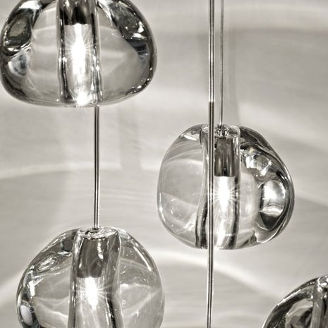Terzani Mizu 5 light pendant 