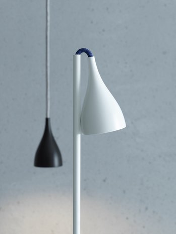  ANTA BOM vloerlamp metalen voet zwart 14W 2700K 