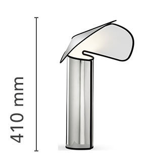 Flos Chiara Table - Aluminium with antracite edge