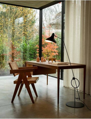 DCW-Éditions Mantis BS8 - Floorlamp zwart