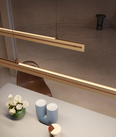 Jacco Maris Framed up+down suspension 120 cm - latte 2700K fasedim SHOWROOMMODEL