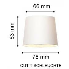 Anta Cut tafellamp - spare part diffuser porselein