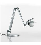 Luceplan Fortebraccio - dimbare tafel/bureaulamp ALUGRIJS