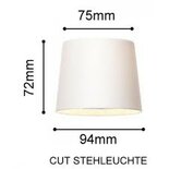 Anta Cut vloerlamp - spare part diffuser porselein
