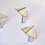 Flos Chiara Table - Aluminium with antracite edge SHOWROOMMODEL